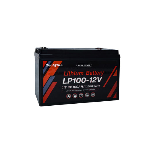 Batería Litio 12V 100Ah Techfine