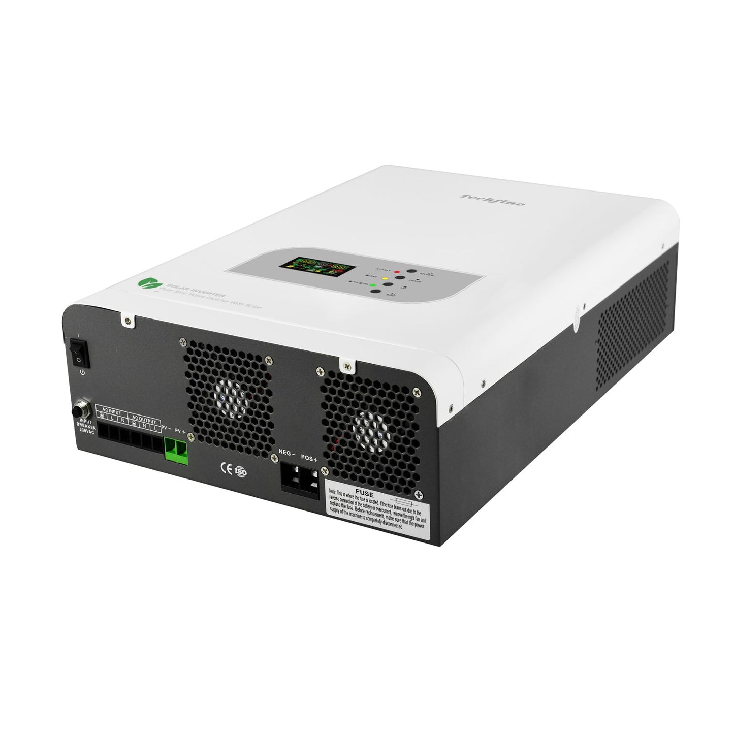 Inversor Hibrido inteligente 110V 1.2Kwh TECHFINE