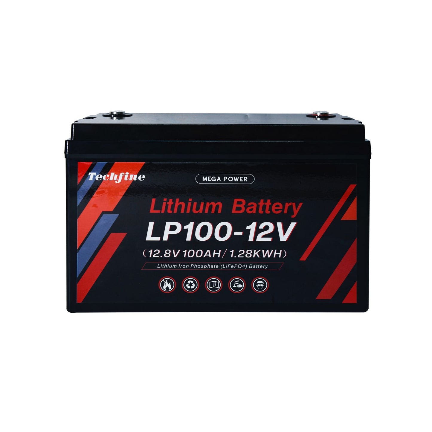 Batería Litio 12V 100Ah Techfine